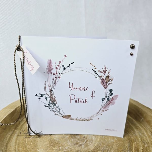 Einladungskarte -Gräser-